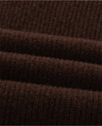 Versatile Knitted Warm Scarf - Red