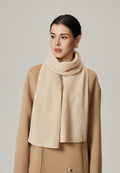 Versatile Knitted Warm Scarf - Apricot