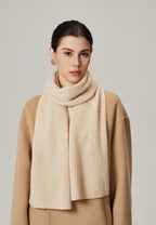 Versatile Knitted Warm Scarf - Red