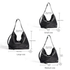 Chic Commuter Shoulder Crossbody Tote Bag