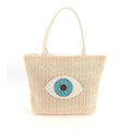 Evil Eye Large Boho Beach Tote Bag