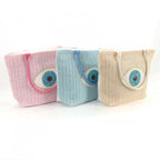 Evil Eye Large Boho Beach Tote Bag