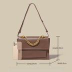 Textured Niche Chain Hobo Crossbody