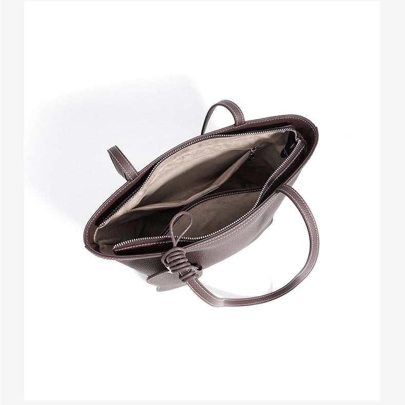 Retro Large-Capacity Tote Shoulder Bag