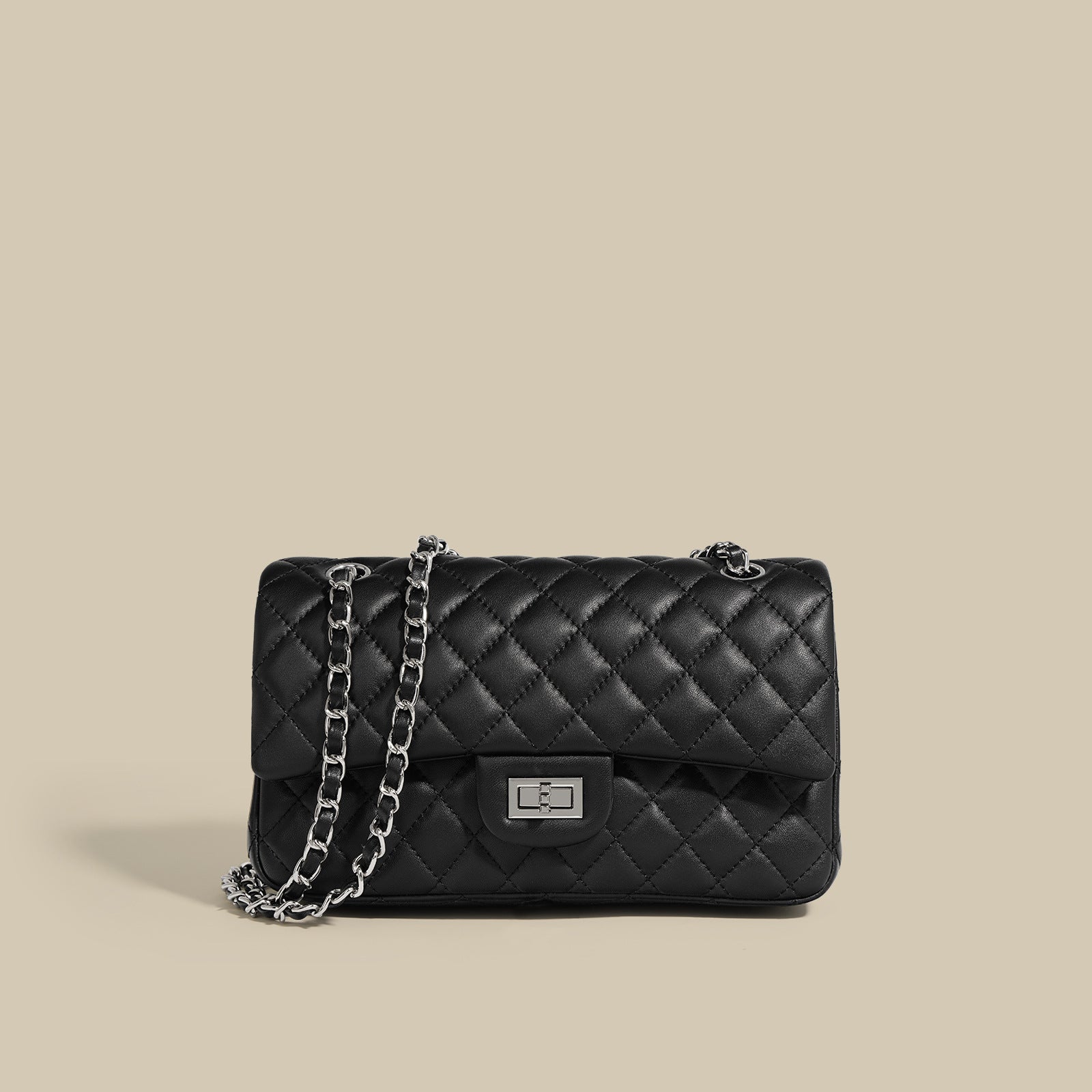 Classic Quilted Shoulder Crossbody Chain Bag