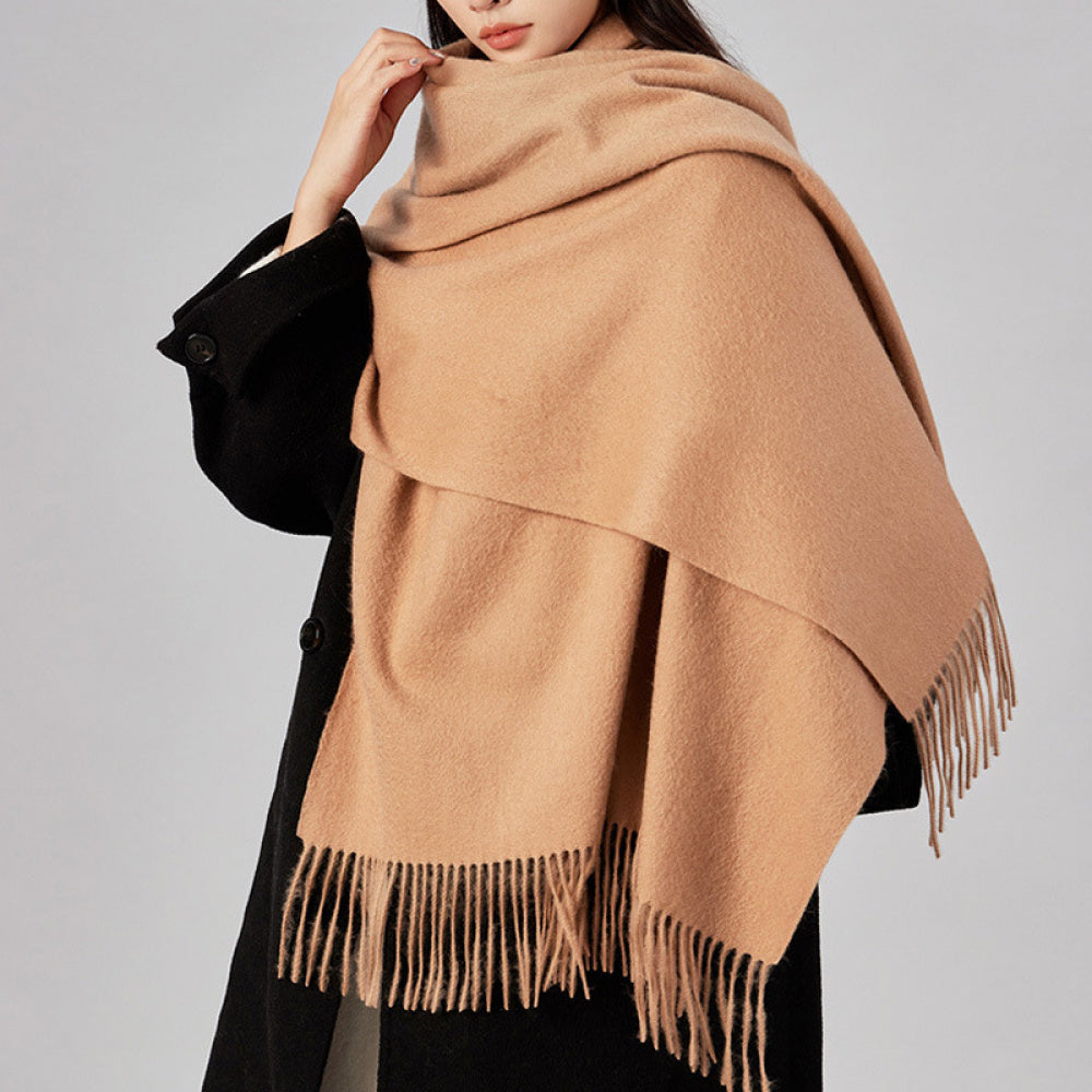 Wool Oversized Shawl Scarf