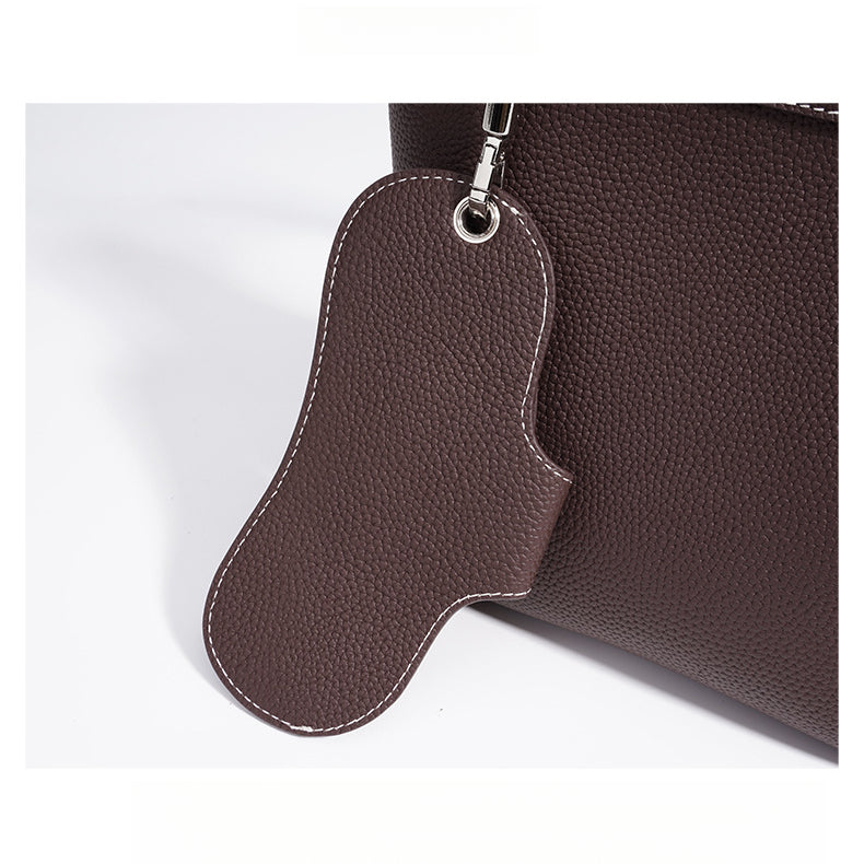 Retro Large-Capacity Tote Shoulder Bag