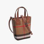 Classic Plaid Canvas Mini Crossbody Bag