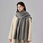 Wool Oversized Shawl Scarf