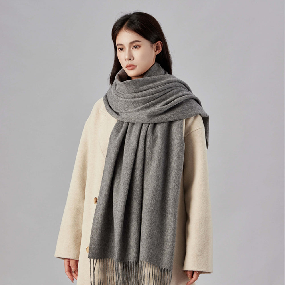 Wool Oversized Shawl Scarf