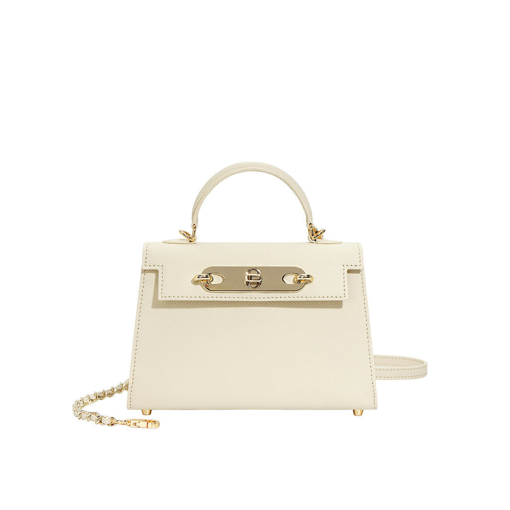 Chic Chain Flap Mini Small Square Handbag Kelly Bag