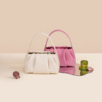 Chic French Wrinkle-Design Crossbody Handbag Cloud Bag