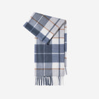 Wool Plaid Winter Shawl Scarf