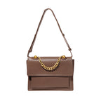 Textured Niche Chain Hobo Crossbody