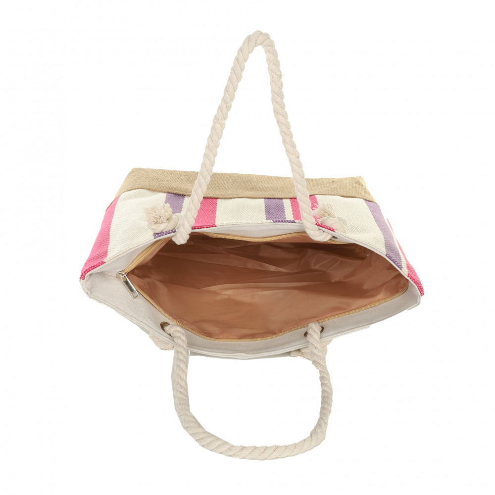 Large Canvas Beach Tote Bag