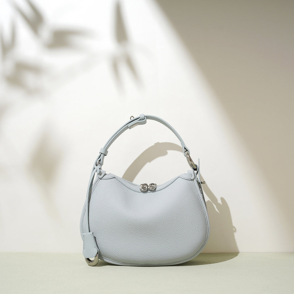 Genuine Leather Simple Niche Shoulder Crossbody Bag