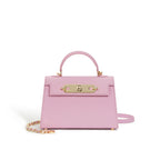 Chic Chain Flap Mini Small Square Handbag Kelly Bag