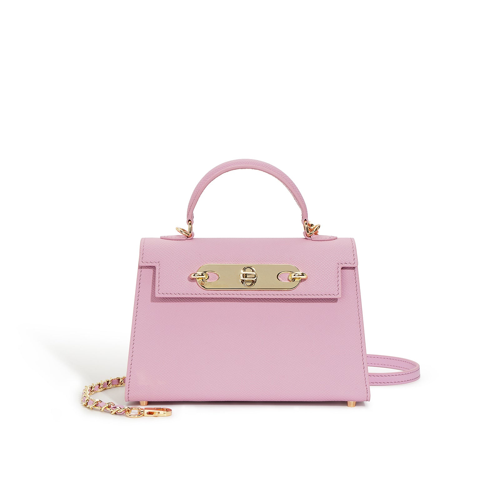 Chic Chain Flap Mini Small Square Handbag Kelly Bag
