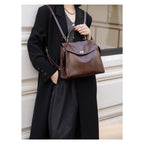 Chic Simple Commuter Backpack Handbag