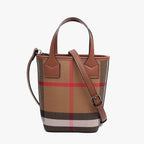 Classic Plaid Canvas Mini Crossbody Bag