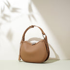 Genuine Leather Simple Niche Shoulder Crossbody Bag
