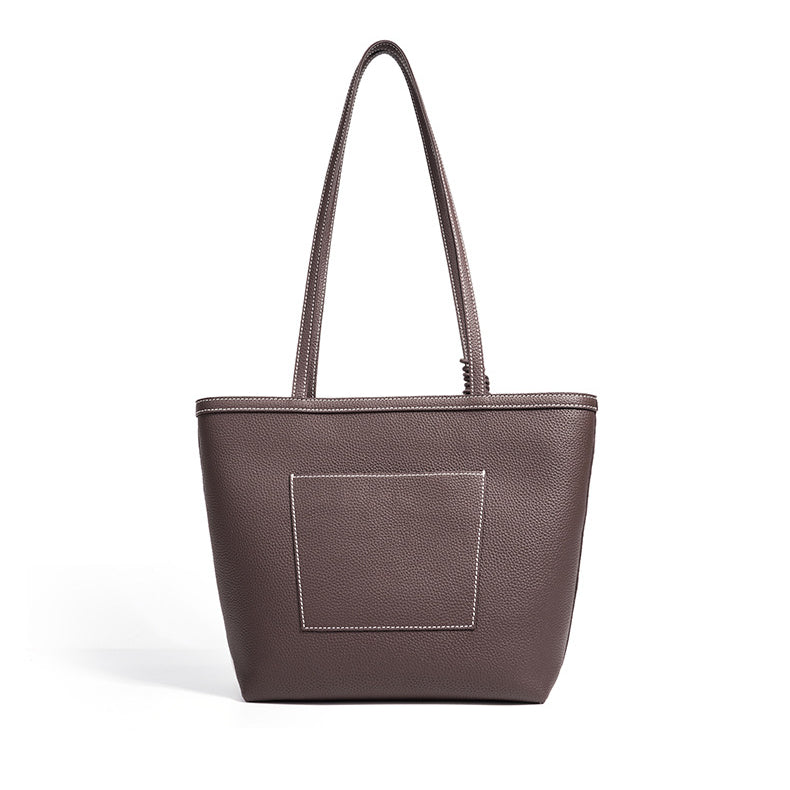 Retro Large-Capacity Tote Shoulder Bag