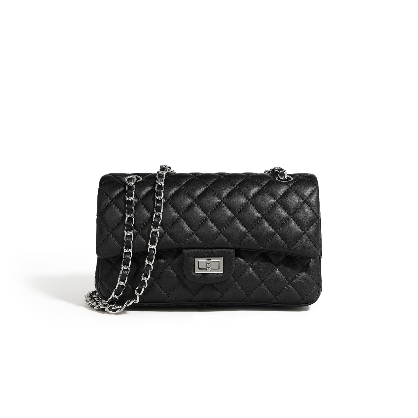 Classic Quilted Shoulder Crossbody Chain Bag