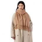 Wool Oversized Shawl Scarf