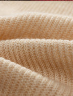 Versatile Knitted Warm Scarf - Red